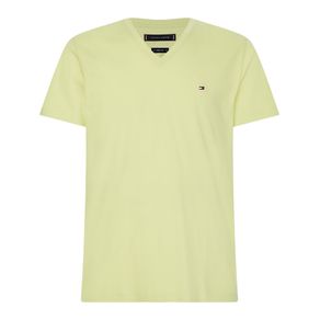 Polera Tommy Hilfiger Algodón Jersey Cuello V Essential | Paris.cl