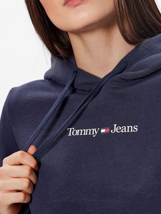 Polerón Hoodie Serif Linear Logo  Tommy Hilfiger CL - Tienda en Línea