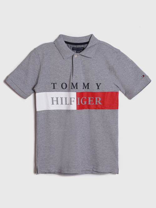 Polera tommy best sale hilfiger niño