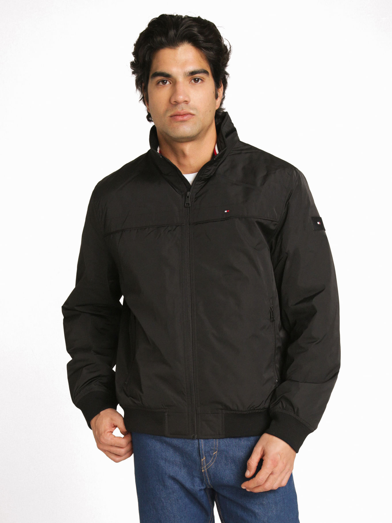 Chaqueta Bomber Logo 152ap792blk